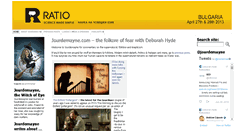 Desktop Screenshot of jourdemayne.com